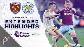 West Ham United v. Leicester City | PREMIER LEAGUE HIGHLIGHTS | 11/12/2022 | NBC Sports