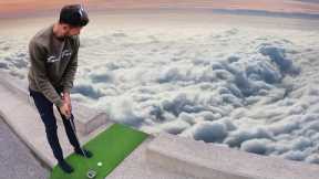 Worlds Highest Mini Golf Hole-in-One Challenge!