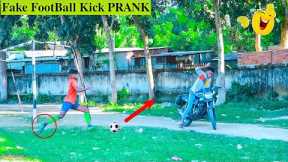 Fake Football Kick PRANK !! Football Scary Prank - Gone Wrong Reaction | ComicaL TV