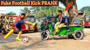 Fake Football Kick Prank !! Football Scary Prank - awesome reaction @TingFunPrank
