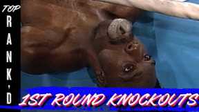 15 Greatest 1st Rd Knockouts in Boxing History with Mike Tyson, Marvin Hagler & More | Top Rank'd