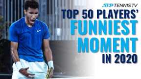 Every Top 50 ATP Tennis Player's FUNNIEST MOMENT in 2020! 😂