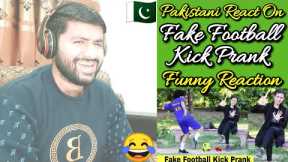 Pakistani React on Fake Football Kick Prank | Funny Reactions | Best Pranks | Farooq Review