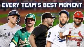 Every team's best moment from the 2022 MLB season!