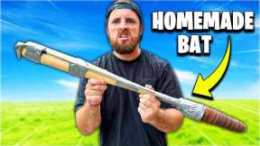 Can I Hit A HOME RUN With A Homemade Baseball Bat?