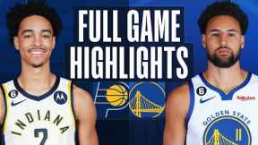 PACERS at WARRIORS | NBA FULL GAME HIGHLIGHTS | December 5, 2022