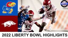 Arkansas vs Kansas Highlights (AMAZING!) | 2022 Liberty Bowl | 2022 College Football Highlights