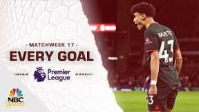 Every Premier League goal from Matchweek 17 (2022-23) | NBC Sports