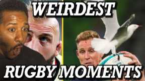 WEIRDEST RUGBY MOMENTS EVER | REACTION!!!