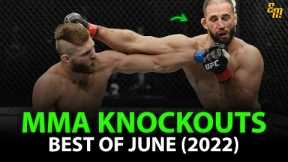 MMA Knockouts | Best Knockouts of June (2022)