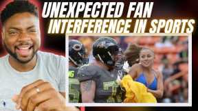 🇬🇧BRIT Reacts To THE CRAZIEST FAN INTERFERENCE MOMENTS IN SPORTS!
