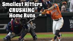 Shortest Players In Baseball CRUSHING Home Runs