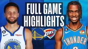 Golden State Warriors vs. Oklahoma City Thunder Full Game Highlights | Jan 30 | 2023 NBA Season