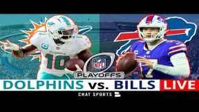 Dolphins vs. Bills Live Streaming Scoreboard, Play-By-Play, Highlights & Stats | NFL Playoffs 2023