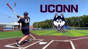 Hitting with the UCONN Huskies | Bat Demo Day with the Baseball Bat Bros