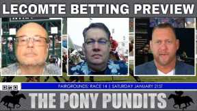 Lecomte Stakes Betting Preview | Horse Racing Picks and Odds | The Pony Pundits
