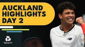 Shelton Faces Baez; Humbert, Isner & More In Action | Auckland 2023 Day 2 Highlights
