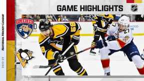 Panthers @ Penguins 1/24 | NHL Highlights 2023
