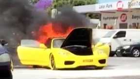 Sports Car Catches On Fire! Expensive Fails Compilation