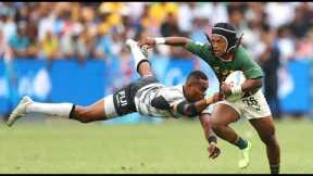South Africa vs Fiji HSBC 7s Mens Rugby Semi Finals Try Highlights Sydney 2023