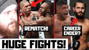 Pereira vs Adesanya 2? Burns vs Masvidal? Early Predictions & MMA News Reaction To UFC 287