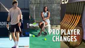 Pro tennis players switching brands (part 435)