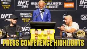 UFC 284 Press Conference Highlights | ESPN MMA