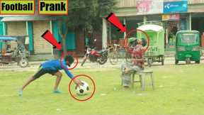 Fake Football Kick Prank !! Football Scary Prank - Gone Wrong Reaction Part 4 || by All Time Prank