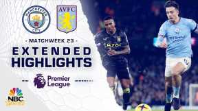 Manchester City v. Aston Villa | PREMIER LEAGUE HIGHLIGHTS | 2/12/2023 | NBC Sports