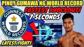 PINOY 7 SECONDS  FASTEST KNOCKOUT NG GUINNESS WORLD RECORD | LATEST ABF FLYWEIGHT CHAMPION