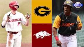 Grambling vs #9 Arkansas Highlights (Great Game!) | 2023 College Baseball Highlights