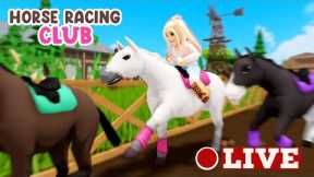 🔴HORSE RACING ON ROBLOX! - Roblox Live | Pinehaven