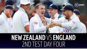 New Zealand v England | 2nd Test, Day Four Highlights | Bowling hero Harry Brook
