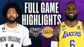 PELICANS at LAKERS | FULL GAME HIGHLIGHTS | February 15, 2023