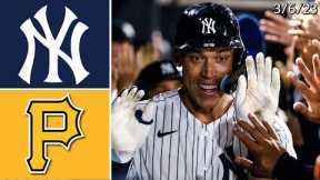 New York Yankees Vs Pittsburgh Pirates | Spring Training Highlights | 3/6/23