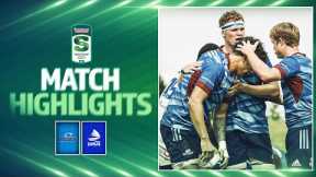 Bunnings Warehouse Super Rugby U20 Highlights: Blues v Fijian Drua (2023)