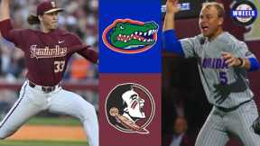 #3 Florida vs Florida State Highlights (Great Game!) | 2023 College Baseball Highlights