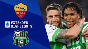 Roma vs. Sassuolo: Extended Highlights | Serie A | CBS Sports Golazo