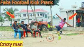 Fake Football Kick Prank !! Football Scary Prank - Gone Wrong Reaction |dy Razu prank tv