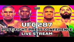 UFC 287: Pereira vs. Adesanya 2 Post-Fight Press Conference LIVE Stream | MMA Fighting