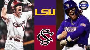 #1 LSU vs #6 South Carolina Highlights (Game 1) | 2023 College Baseball Highlights