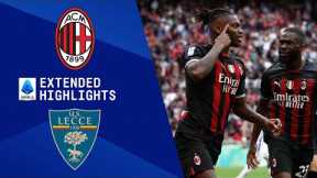 AC Milan vs. Lecce: Extended Highlights | Serie A | CBS Sports Golazo
