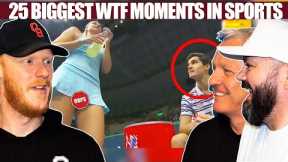 25 BIGGEST WTF MOMENTS IN SPORTS REACTION | OFFICE BLOKES REACT!!