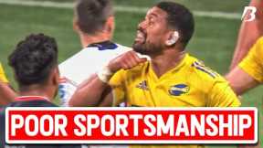 Rugby's Poor Sportsmanship Moments: Dirty Play and Unsportsmanlike Conduct