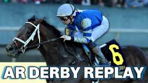 2023 Arkansas Derby Replay | ANGEL OF EMPIRE Wins 2nd Straight Kentucky Derby Prep For Brad Cox