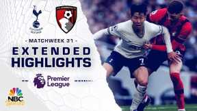 Tottenham Hotspur v. Bournemouth | PREMIER LEAGUE HIGHLIGHTS | 4/15/2023 | NBC Sports