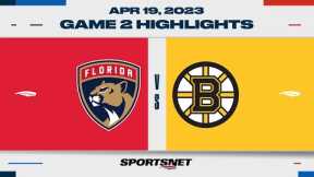 NHL Game 2 Highlights | Panthers vs. Bruins - April 19, 2023