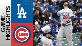 Dodgers vs. Cubs Game Highlights (4/23/23) | MLB Highlights