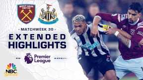 West Ham v. Newcastle | PREMIER LEAGUE HIGHLIGHTS | 4/5/2023 | NBC Sports
