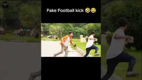 Fake Football kick Prank